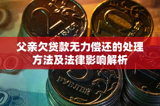 北京父亲欠贷款无力偿还的处理方法及法律影响解析