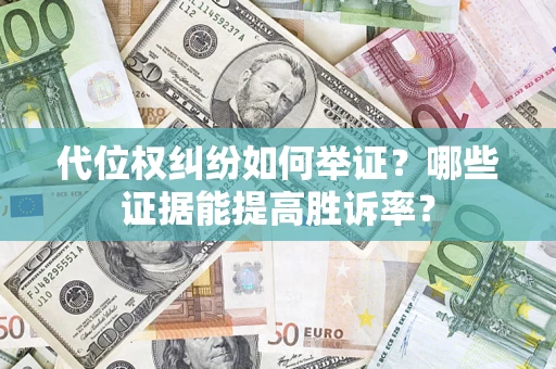 北京代位权纠纷如何举证？哪些证据能提高胜诉率？